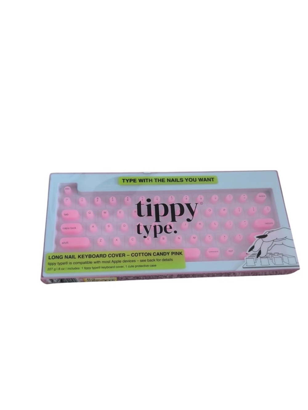 Tippy Type Keyboard Case with Pink Keycap Set - Picture 4 of 4